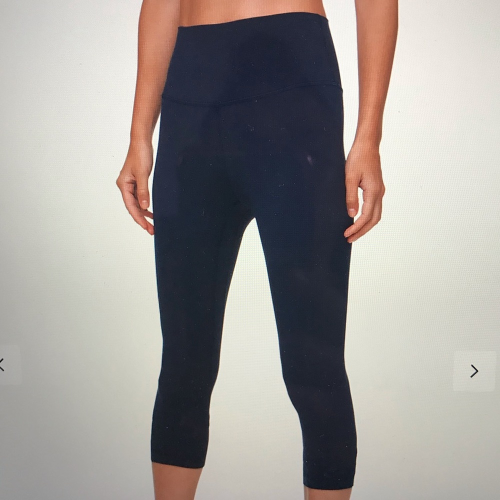 Lululemon Blue Align High Rise Crop 21” NEW